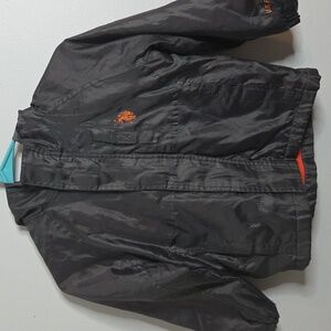 U.S. Polo Assn. Gray Jacket with Orange Accents
